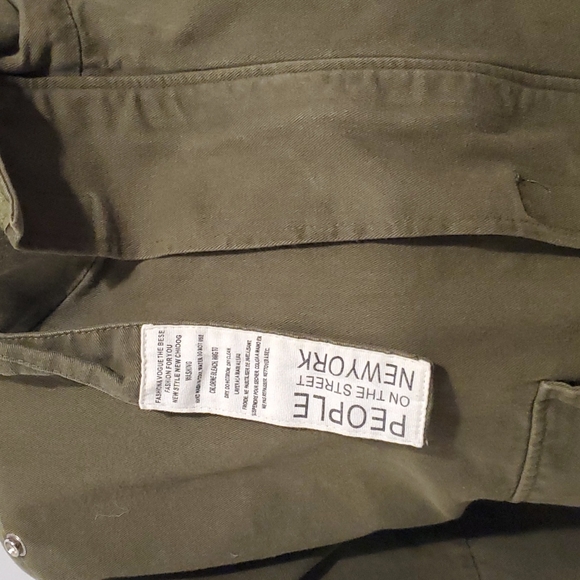 Thatix army colored fashion jacket - Picture 2 of 4